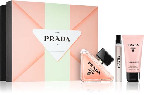 prada gift set for her|Prada paradoxe 30ml gift set.